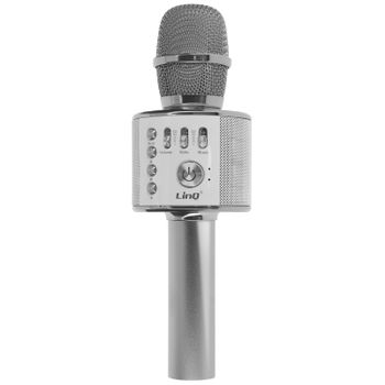 Micrófono Karaoke Bluetooth Klack , 4 En 1 Microfono Inalámbrico Portátil  Para Niños, Musica, Función De Eco, Compatible Con Android, Pc Rosa con  Ofertas en Carrefour