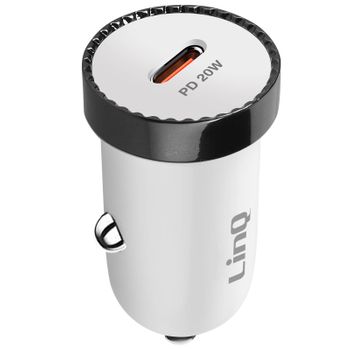 Cargador De Coche Encendedor Usb 20w Power Delivery Compact Linq Blanco