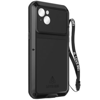 Funda Love Mei Para Apple Iphone 14 Integral Antigolpes Resistente Al Agua Negro