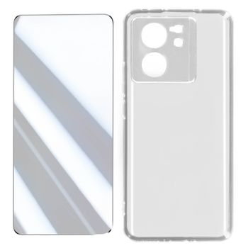 Funda Silicona Xiaomi 13t Y 13t Pro Cristal Templado 2.5d Transparente  Biselado con Ofertas en Carrefour