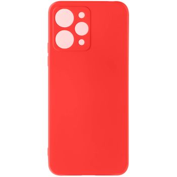 Carcasa Xiaomi Redmi 12 Silicona Semi-rigida Acabado Soft-touch Rojo