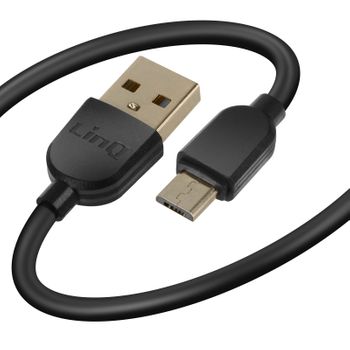 Cable De Carga Y Sincronización Usb A Micro-usb 2a De 1 M De Longitud