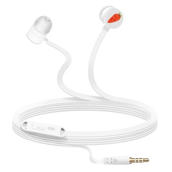 Auriculares Jack 3,5 Mm Kit Manos Libres + Anillo Soporte Incluido