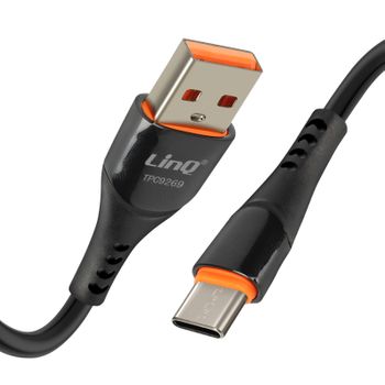 Cable De Carga Y Sincronización Usb A Usb C 3a De 1 M De Longitud