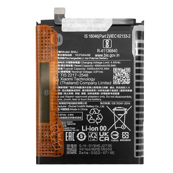 Batería Interna Para Xiaomi 12t Y 12t Pro 5000mah Original Bn5j