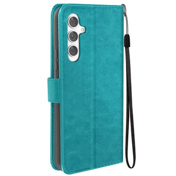 Funda Para Galaxy A54 5g Con Muñequera Solapa Multifunción