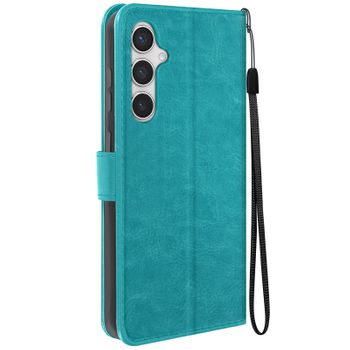 Funda Para Galaxy S24 Con Muñequera Solapa Multifunción