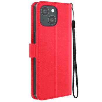 Funda Para Iphone 15 Con Muñequera Solapa Multifunción