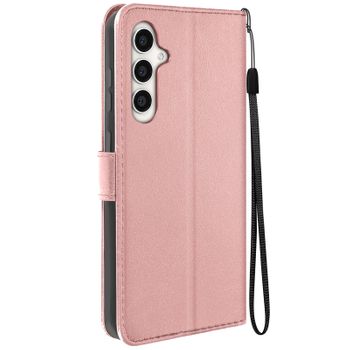 Funda Con Cierre Para Galaxy S23 Fe Con Muñequera Solapa Multifunción