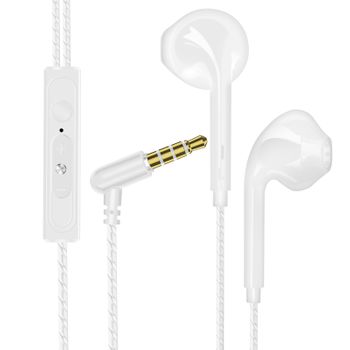 Auriculares Jack De 3,5 Mm Con Cable, Micrófono Y Botones Multifunción