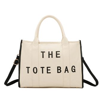 Bolso Totebag En Tejido Talla L