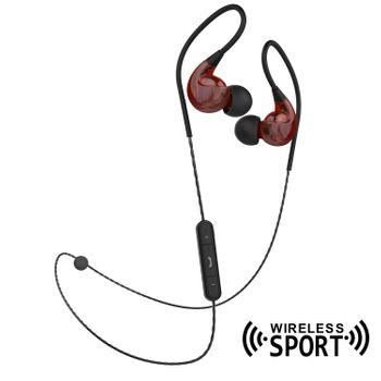 Muvit Auriculares Estéreo Sport Wireless M2s V2 Rojo