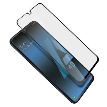 Protector Samsung Galaxy A40 Cristal Templado Biselado Muvit – 0,33 Mm