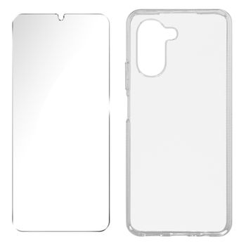 Pack Protector Para Realme C33 Soft Shell + Cristal Templado Transparente Myway