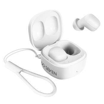 So Seven 5.3 Auricular Inalámbrico Bluetooth Blanco Diseño Ultracompacto