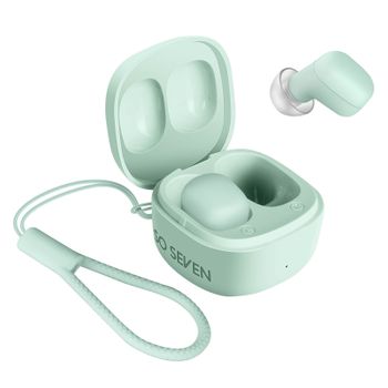 So Seven 5.3 Auricular Inalámbrico Bluetooth Verde Diseño Ultracompacto