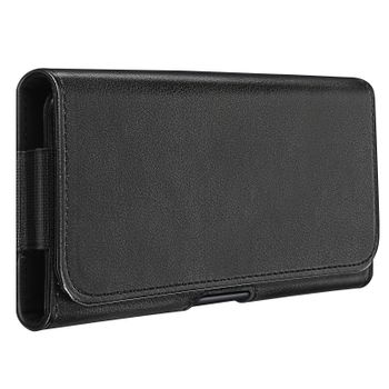 Funda Cinturón Smartphone Tamaño Xxl Clip Fijación Solapa Magnética Myway Negro