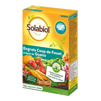 Fertilizante Guano Marin 12 X 750g Solabiol Sogua750n