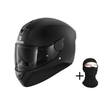 Casco Integral D-skwal 2+ - Pasamontañas - Negro Mate Shark Helmets