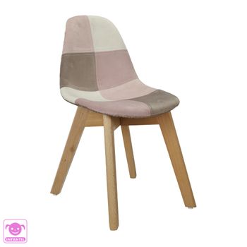 Silla Cmp Iberica Patchwork Leonie Rosas