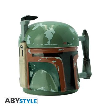 Taza De Cerámica Star Wars Modelo Boba Fett