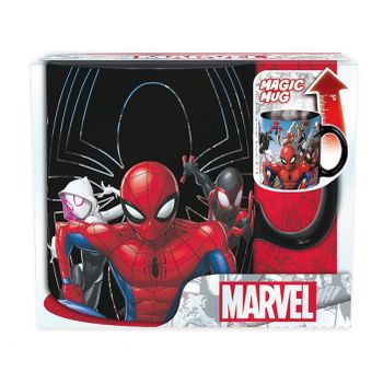 Taza Térmica De Cerámica Marvel Modelo Spider-man Multiverso