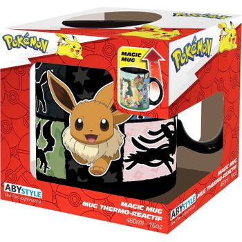 Taza Térmica De Cerámica Pokémon Modelo Eevee