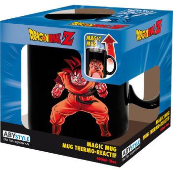 Taza Térmica De Cerámica Dragon Ball Modelo Goku