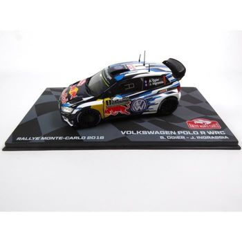 Opo 10 - Polo R Wrc Ganador Monte-carlo Ogie - Colección Ixo - 2016 - Echelle 1/43