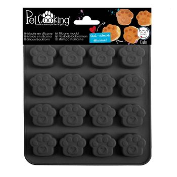 Molde De Silicona 16 Patas - Golosinas Para Gatos