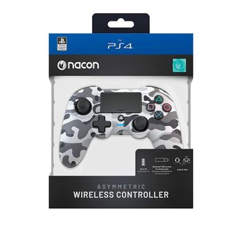 Mando Dualshock 4 V2 Para Play Station 4 Nacon Asymmetric Gris