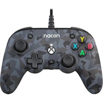 Mando Con Cable Nacon Pro Compact Grey Camo Xbx