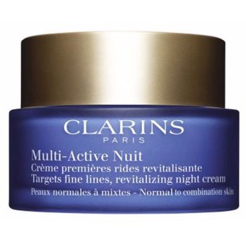 Clarins Crema Ligera De Noche Multi Active 55 Ml