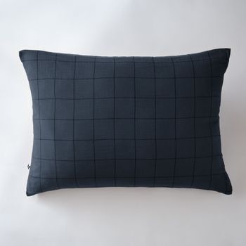 Funda De Almohada 50 X 70 Cm Gaïa Match Medianoche