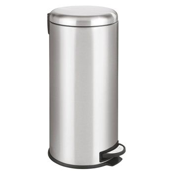 Cubo Basura Plástico Moderno Apertura Con Pedal Cubo Reciclar 27 Litros  (plata - Plata)jardin202 con Ofertas en Carrefour