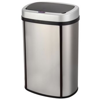 Cubo De Basura Con Sensor Automático 80 L Acero Inoxidable Vidaxl con  Ofertas en Carrefour