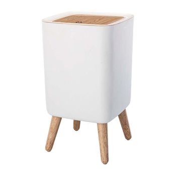 Cubo De Basura De Baño Push 10 L Malmo