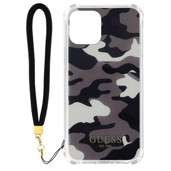 Cool Funda Licencia Guess Leopard para iPhone 13 Pro + Cadena