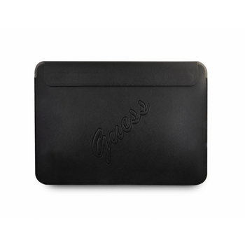 Funda Guess Para Portátil Y Tablet De 13" Diseño Saffiano Color Negro Gucs13pusasbk