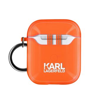 Estuche Silicona Para Airpods Con Mosquetón Choupette Ikonik Karl