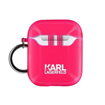 Estuche Silicona Para Airpods Con Mosquetón Choupette Ikonik Karl