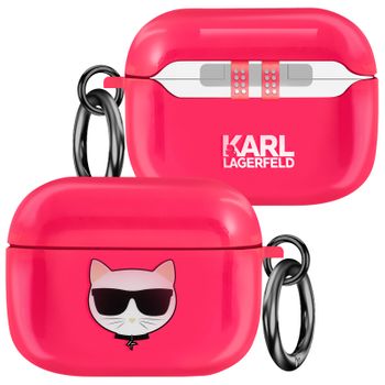 Carcasa Para Airpods Pro Choupette Translúcidos