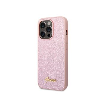 Funda Para Apple Iphone 14 Pro Tpu Glitter Script