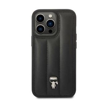 Funda Acolchada Karl Lagerfeld Diseño Karl Para Apple Iphone 14 Pro Max Color Negro