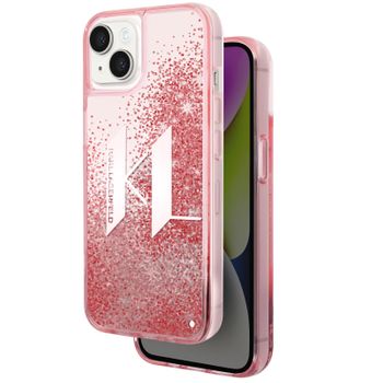 Funda Para Apple Iphone 14 Plus Glitter Kl Glitter Flotante