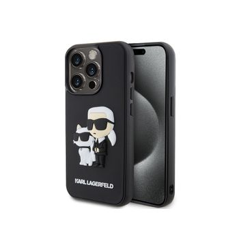 Apple Iphone 15 Pro Funda 3d Caucho Karl &amp; Choupette