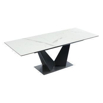 Mesa Extensible Oletia  200x90x76 Cm Color Blanco Venta-unica