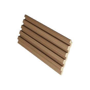 Lote de 2 paneles de pared para ducha efecto madera de aluminio 2 x Ancho  90 x Alt. 210 cm ENEKO