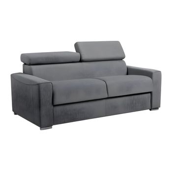 Sofá Cama Vizir  196x94x97 Cm Color Gris Vente-unique