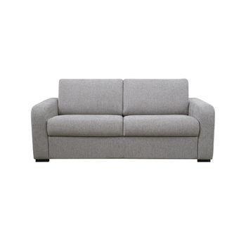 Sofá Cama Bevis  218x96x88 Cm Color Gris Venta-unica